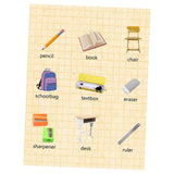 Maxbell Maxbell Kids Toddlers earning Poster Preschool Educational Wall Posters Stationery