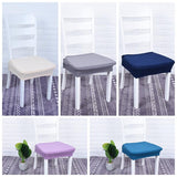 Stretch Waterproof Dining Chair Cover Seat Protectors Beige