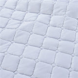 2 Nonslip Massage Table Sheet Cover with Elastic Band 190x80cm White Beige
