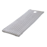 2 Nonslip Massage Table Sheet Cover with Elastic Band 190x80cm White Grey