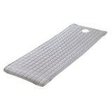 2 Nonslip Massage Table Sheet Cover with Elastic Band 190x80cm White Grey