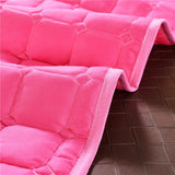 2 Nonslip Massage Table Sheet Cover with Elastic Band 190x80cm Pink Rose Red