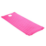 2 Nonslip Massage Table Sheet Cover with Elastic Band 190x80cm Pink Rose Red