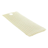 2 Nonslip Massage Table Sheet Cover with Elastic Band 190x80cm White Beige