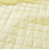 2 Nonslip Massage Table Sheet Cover with Elastic Band 190x80cm White Beige