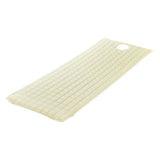 2 Nonslip Massage Table Sheet Cover with Elastic Band 190x80cm White Beige