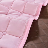 2 Nonslip Massage Table Sheet Cover with Elastic Band 190x80cm Pink Rose Red