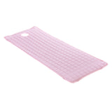2 Nonslip Massage Table Sheet Cover with Elastic Band 190x80cm Pink Rose Red