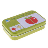 Maxbell Maxbell 32 Pieces Preschool Educational Flash Cards for Kids Vegetables and Fruits