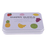 Maxbell Maxbell Preschool Educational Puzzle Cognitive Card Matching Game Fruits