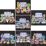 Maxbell Maxbell Preschool Educational Puzzle Cognitive Card Matching Game Fruits