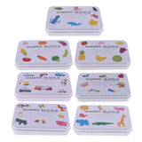 Maxbell Maxbell Preschool Educational Puzzle Cognitive Card Matching Game Fruits