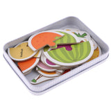 Maxbell Maxbell Preschool Educational Puzzle Cognitive Card Matching Game Fruits