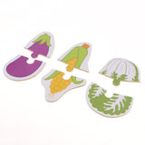 Maxbell Maxbell Preschool Educational Puzzle Cognitive Card Matching Game Vegetables