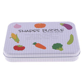 Maxbell Maxbell Preschool Educational Puzzle Cognitive Card Matching Game Vegetables