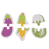 Maxbell Maxbell Preschool Educational Puzzle Cognitive Card Matching Game Vegetables