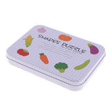 Maxbell Maxbell Preschool Educational Puzzle Cognitive Card Matching Game Vegetables