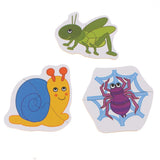 Maxbell Maxbell Preschool Educational Puzzle Cognitive Card Matching Game Insect
