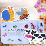 Maxbell Maxbell Preschool Educational Puzzle Cognitive Card Matching Game Insect