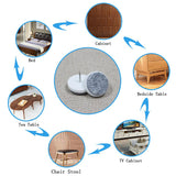 Maxbell 4x50pcs Furniture Nail Felt Pad Wooden Table Chair Leg Feet 24cm (50pcs)