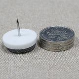 Maxbell 2x50pcs Furniture Nail Felt Pad Wooden Table Chair Leg Feet 24cm (50pcs)