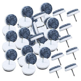 Maxbell 3x50pcs Furniture Nail Felt Pad Wooden Table Chair Leg Feet 24cm (50pcs)