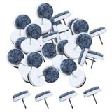 Maxbell 2x50pcs Furniture Nail Felt Pad Wooden Table Chair Leg Feet 24cm (50pcs)