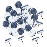 Maxbell 3x50pcs Furniture Nail Felt Pad Wooden Table Chair Leg Feet 24cm (50pcs)