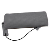 Replacement Fabric Cloth with Laces Head Pillow for  Chair Gray