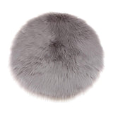 Maxbell 2x Faux Fur Seat Cushion Pad Artificial Sheepskin Mat