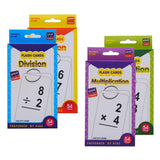 Maxbell Maxbell 1 Set 54 Pieces Kids Maths Education Flash Cards, with 1 Ring Addition