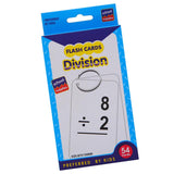 Maxbell Maxbell 1 Set 54 Pieces Kids Maths Education Flash Cards, with 1 Ring Division