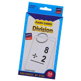 Maxbell Maxbell 1 Set 54 Pieces Kids Maths Education Flash Cards, with 1 Ring Division