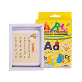 Maxbell Maxbell 27Pcs Two-sided Flash Cards for Kindergarten Toddlers Preschool  Alphabet