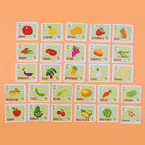 Maxbell Maxbell 27Pcs Two-sided Flash Cards for Kindergarten Toddlers Preschool  Alphabet