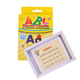 Maxbell Maxbell 27Pcs Two-sided Flash Cards for Kindergarten Toddlers Preschool  Alphabet