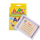 Maxbell Maxbell 27Pcs Two-sided Flash Cards for Kindergarten Toddlers Preschool  Alphabet