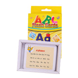 Maxbell Maxbell 27Pcs Two-sided Flash Cards for Kindergarten Toddlers Preschool  Alphabet