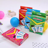Maxbell Maxbell 27 Pieces Double Sided Educational Arithmetic Flash Cards with Erasable Pen Addition