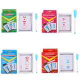 Maxbell Maxbell 27 Pieces Double Sided Educational Arithmetic Flash Cards with Erasable Pen Addition