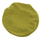 Stretchy Round Bar Stool Cover Chair Seat Cushion Fits 30-38cm Grass Green