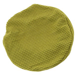 Stretchy Round Bar Stool Cover Chair Seat Cushion Fits 30-38cm Grass Green