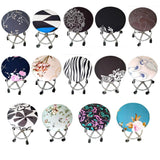 Maxbell 2pcs Stretch Bar Stool Cover Round Lift Chair Seat Sleeve Protector