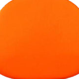 Stretch Soft Swivel Chair Slipcover Office Computer Chair Covers  Orange