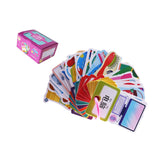 Maxbell Maxbell 30 Pieces Preschool Educational Flash Cards with Storage Ring Daily Supplies