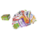 Maxbell Maxbell 30 Pieces Preschool Educational Flash Cards with Storage Ring Animals