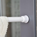 Maxbell Maxbell Multi-function Plastic Steel Tension Curtain Rod Spring Tension Rods 55-95cm