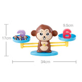 Maxbell Maxbell Balance Scale Toy for Math Addition Subtraction Early Teaching Monkey