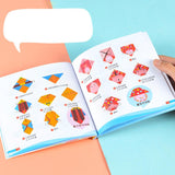 Maxbell Maxbell Origami Papers for Kids 108pcs Folding Papers 54 Patterns Manual Origami Book included