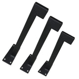 4pcs Wall Mounted Iron Bracket Industrial Scaffold Board Shelf Brackets